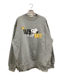 PEANUTS×SHIPS any（ピーナッツ×シップスエニィ）の古着「プリントスウェット」｜グレー