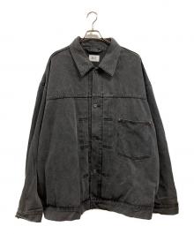 SCARPETTA（スカルペッタ）の古着「デニムジャケット」｜ブラック