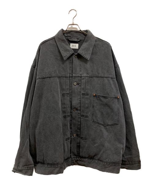 SCARPETTA（スカルペッタ）SCARPETTA (スカルペッタ) デニムジャケット ブラック サイズ:Freeの古着・服飾アイテム
