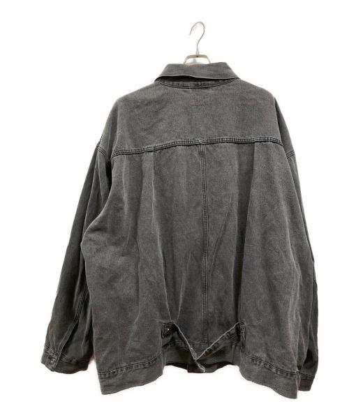 SCARPETTA（スカルペッタ）SCARPETTA (スカルペッタ) デニムジャケット ブラック サイズ:Freeの古着・服飾アイテム
