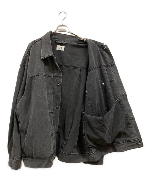 SCARPETTA（スカルペッタ）SCARPETTA (スカルペッタ) デニムジャケット ブラック サイズ:Freeの古着・服飾アイテム