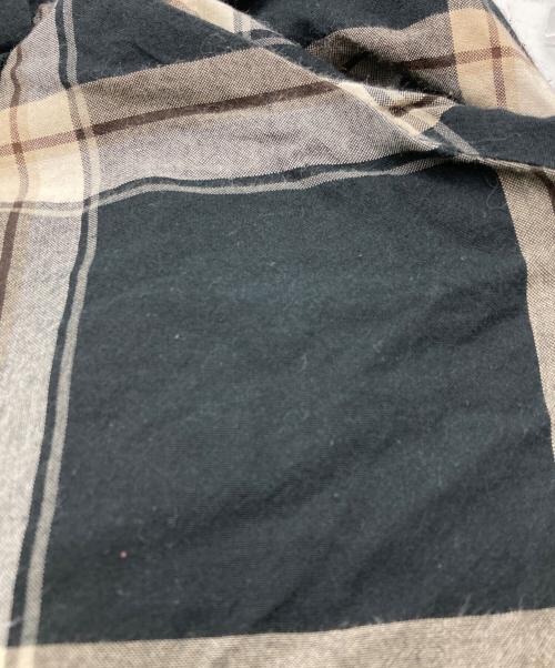 SUNSEA（サンシー）SUNSEA (サンシー) ワイドチェックパンツ ブラック サイズ:3の古着・服飾アイテム