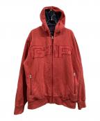 GAPギャップ）の古着「ジップパーカー」｜レッド