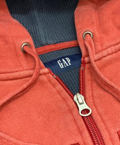 GAP（ギャップ）GAP (ギャップ) ジップパーカー レッド サイズ:Mの古着・服飾アイテム