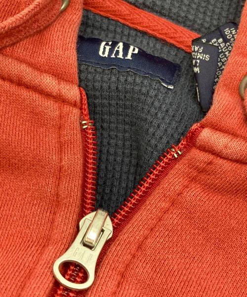 GAP（ギャップ）GAP (ギャップ) ジップパーカー レッド サイズ:Mの古着・服飾アイテム