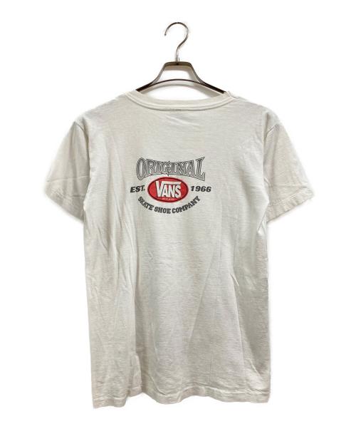 T-AMERICA（T-AMERICA）T-AMERICA (T-AMERICA) VANSロゴTシャツ ホワイト サイズ:Ⅿの古着・服飾アイテム