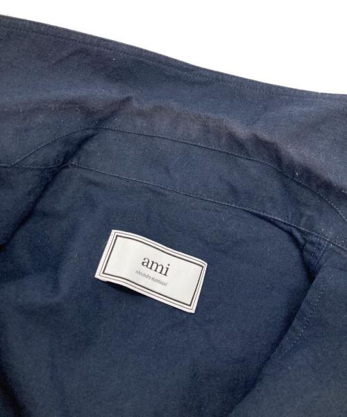 ami（アミ）ami (アミ) 半袖シャツ ネイビー サイズ:XSの古着・服飾アイテム
