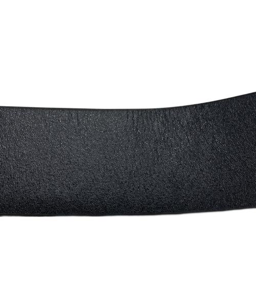 FRED PERRY（フレッドペリー）FRED PERRY (フレッドペリー) Burnished Leather Belt ブラックの古着・服飾アイテム