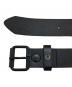 FRED PERRY (フレッドペリー) Burnished Leather Belt ブラック：6000円