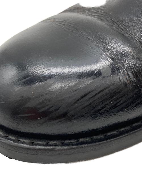 COMME des GARCONS（コムデギャルソン）COMME des GARCONS (コムデギャルソン) ゴムストラップシューズ ブラック サイズ:23cmの古着・服飾アイテム