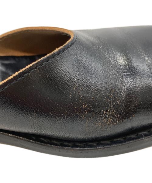 COMME des GARCONS（コムデギャルソン）COMME des GARCONS (コムデギャルソン) ゴムストラップシューズ ブラック サイズ:23cmの古着・服飾アイテム