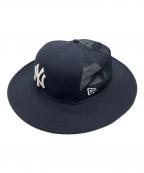 New Era×GORO NAKATSUGAWAニューエラ×）の古着「フィッテド ブリムハット メッシュハット」｜ネイビー