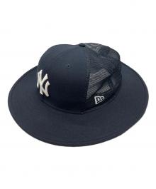 New Era×GORO NAKATSUGAWA（ニューエラ）の古着「フィッテド ブリムハット メッシュハット」｜ネイビー