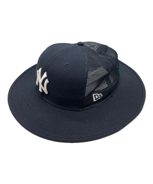 New Era（ニューエラ）New Era (ニューエラ) GORO NAKATSUGAWA フィッテド ブリムハット メッシュハット ネイビーの古着・服飾アイテム
