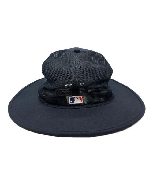 New Era（ニューエラ）New Era (ニューエラ) GORO NAKATSUGAWA フィッテド ブリムハット メッシュハット ネイビーの古着・服飾アイテム