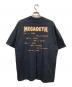 ALSTYLE APPAREL & ACTIVEWEAR (アレスタイルアパレル＆アクティブウェア) メガデス - 1999 ツアーシャツ ブラック サイズ:XL：14000円