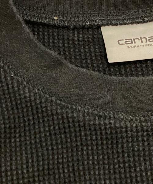 Carhartt WIP（カーハート ワーク イン プログレス）Carhartt WIP (カーハート ワーク イン プログレス) L/S BASICS SCRIPT T-SHIRT ブラック サイズ:Sの古着・服飾アイテム
