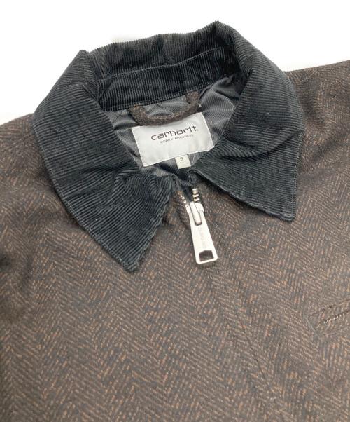 Carhartt WIP（カーハート ワーク イン プログレス）CARHARTT WIP (カーハート ワーク イン プログレス) TRUMAN COAT ブラウン サイズ:Sの古着・服飾アイテム