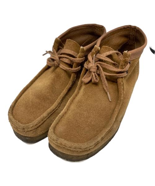 CLARKS（クラークス）CLARKS (クラークス) CarHartt (カーハート) ワラビーシューズ ブラウン サイズ:26.5cmの古着・服飾アイテム