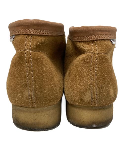 CLARKS（クラークス）CLARKS (クラークス) CarHartt (カーハート) ワラビーシューズ ブラウン サイズ:26.5cmの古着・服飾アイテム