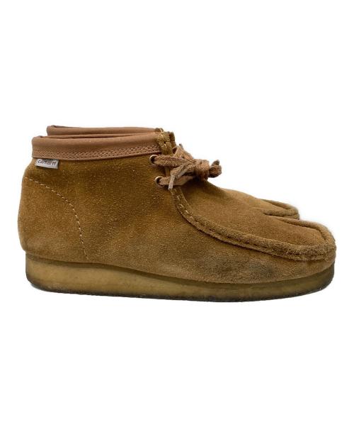 CLARKS（クラークス）CLARKS (クラークス) CarHartt (カーハート) ワラビーシューズ ブラウン サイズ:26.5cmの古着・服飾アイテム