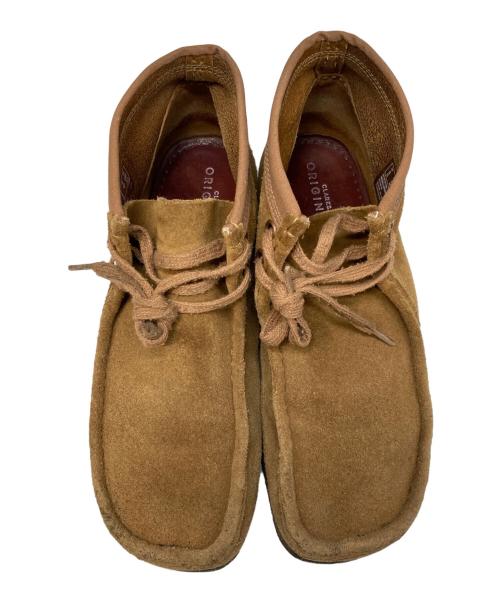 CLARKS（クラークス）CLARKS (クラークス) CarHartt (カーハート) ワラビーシューズ ブラウン サイズ:26.5cmの古着・服飾アイテム