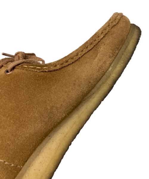 CLARKS（クラークス）CLARKS (クラークス) CarHartt (カーハート) ワラビーシューズ ブラウン サイズ:26.5cmの古着・服飾アイテム