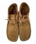 中古・古着 CLARKS (クラークス) CarHartt (カーハート) ワラビーシューズ ブラウン サイズ:26.5cm：5000円