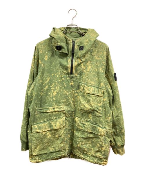 STONE ISLAND（ストーンアイランド）STONE ISLAND (ストーンアイランド) Cotton Ripstop Off Dye OVD Smock グリーン サイズ:Mの古着・服飾アイテム