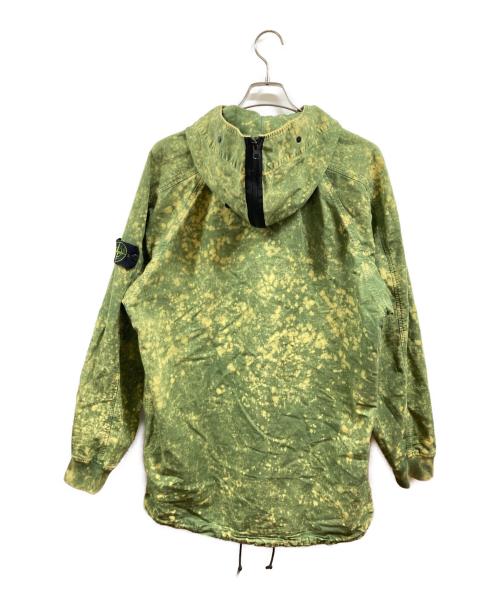 STONE ISLAND（ストーンアイランド）STONE ISLAND (ストーンアイランド) Cotton Ripstop Off Dye OVD Smock グリーン サイズ:Mの古着・服飾アイテム