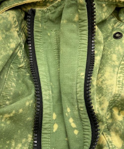 STONE ISLAND（ストーンアイランド）STONE ISLAND (ストーンアイランド) Cotton Ripstop Off Dye OVD Smock グリーン サイズ:Mの古着・服飾アイテム