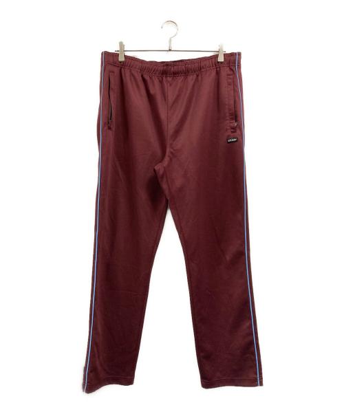 stussy（ステューシー）stussy (ステューシー) トラックパンツ レッド サイズ:Ⅼの古着・服飾アイテム