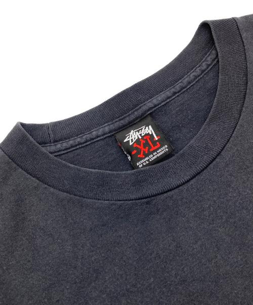 stussy（ステューシー）stussy (ステューシー) FUTURA (フューチュラ) Crane Graphic Tee ブラック サイズ:XLの古着・服飾アイテム