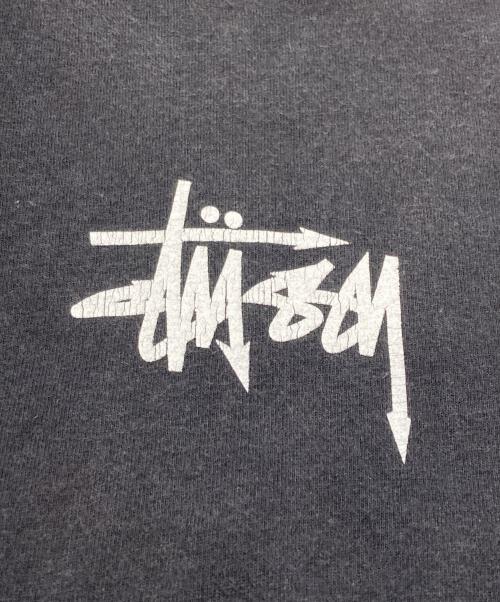 stussy（ステューシー）stussy (ステューシー) FUTURA (フューチュラ) Crane Graphic Tee ブラック サイズ:XLの古着・服飾アイテム