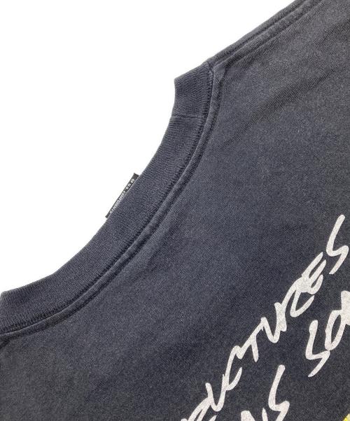 stussy（ステューシー）stussy (ステューシー) FUTURA (フューチュラ) Crane Graphic Tee ブラック サイズ:XLの古着・服飾アイテム