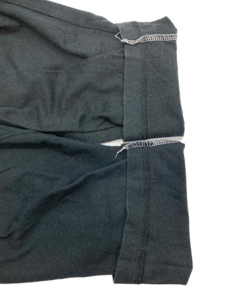 stussy（ステューシー）stussy (ステューシー) ラグランTシャツ ブラック×ホワイト サイズ:Mの古着・服飾アイテム