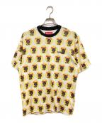 SUPREMEシュプリーム）の古着「24SS/Black Cat S/S Top」｜ホワイト×イエロー