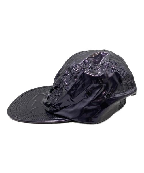 SUPREME（シュプリーム）Supreme (シュプリーム) Glossy Ripstop Camp Cap パープルの古着・服飾アイテム