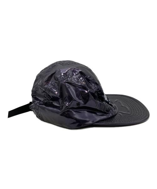 SUPREME（シュプリーム）Supreme (シュプリーム) Glossy Ripstop Camp Cap パープルの古着・服飾アイテム