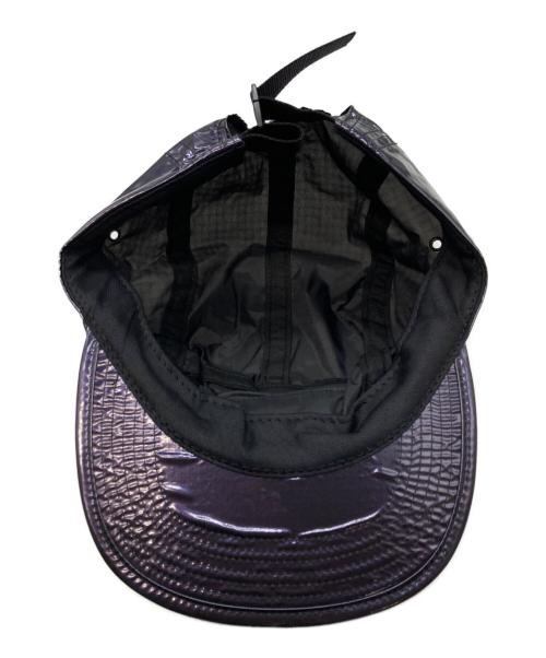 SUPREME（シュプリーム）Supreme (シュプリーム) Glossy Ripstop Camp Cap パープルの古着・服飾アイテム