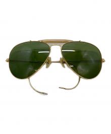 B&L RAY BAN（ボシュロム レイバン）の古着「ティアドロップサングラス」｜ゴールド