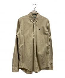 POLO RALPH LAUREN（ポロ・ラルフローレン）の古着「ボタンダウンシャツ」｜ブラウン