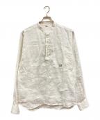 C.P COMPANYシーピーカンパニー）の古着「リネンシャツ」｜ホワイト