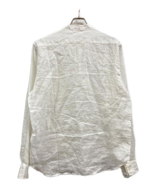C.P COMPANY（シーピーカンパニー）C.P COMPANY (シーピーカンパニー) リネンシャツ ホワイト サイズ:Ｌの古着・服飾アイテム