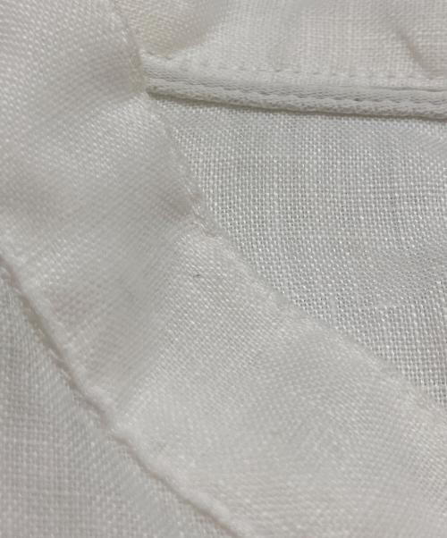 C.P COMPANY（シーピーカンパニー）C.P COMPANY (シーピーカンパニー) リネンシャツ ホワイト サイズ:Ｌの古着・服飾アイテム