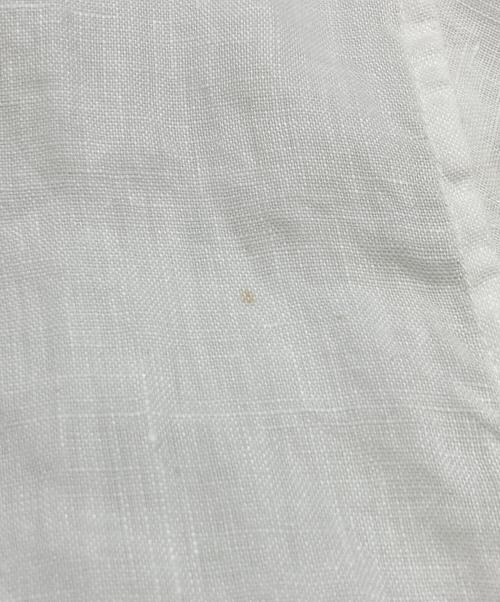 C.P COMPANY（シーピーカンパニー）C.P COMPANY (シーピーカンパニー) リネンシャツ ホワイト サイズ:Ｌの古着・服飾アイテム