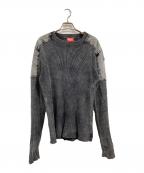 DIESELディーゼル）の古着「K-MARTINニット」｜グレー