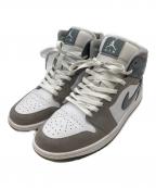 NIKEナイキ）の古着「Air Jordan 1 Mid SE "Cool Grey"」｜グレー×ホワイト