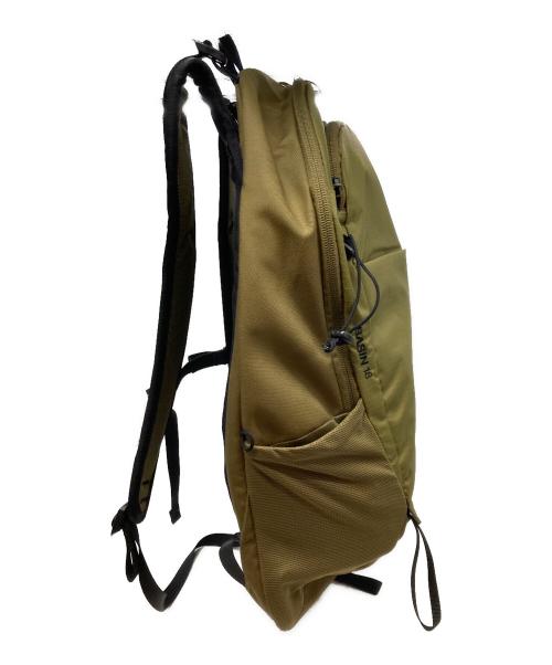 THE NORTH FACE（ザ ノース フェイス）THE NORTH FACE (ザ ノース フェイス) BASIN リュック カーキの古着・服飾アイテム