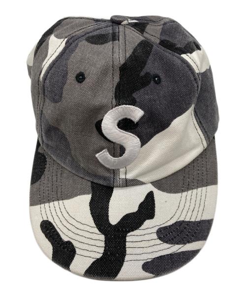 SUPREME（シュプリーム）Supreme (シュプリーム) カモ柄キャップ ホワイト×ブラウンの古着・服飾アイテム